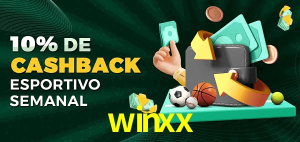10% de bônus de cashback na winxx